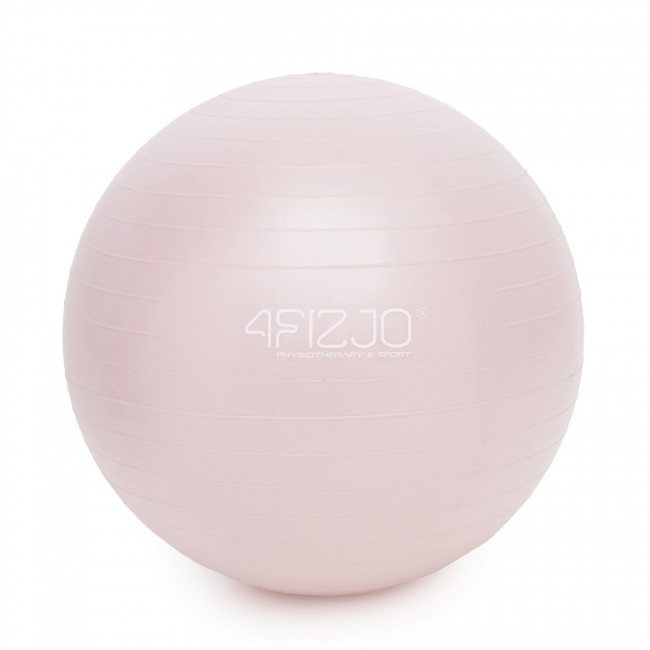 Мяч для фитнеса (фитбол) 4FIZJO 55 см Anti-Burst Pink (P-5907739316271)