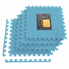 Мат-пазл (ласточкин хвост) Cornix Mat Puzzle EVA 120 x 120 x 1 cм XR-0235 Sky Blue