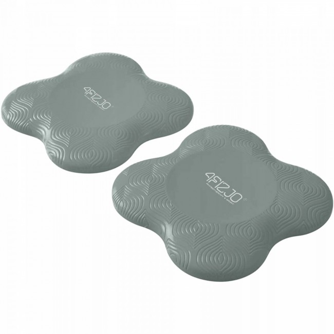 Підставки під коліна та лікті для йоги 4FIZJO 2 шт Grey (P-5907739315366)