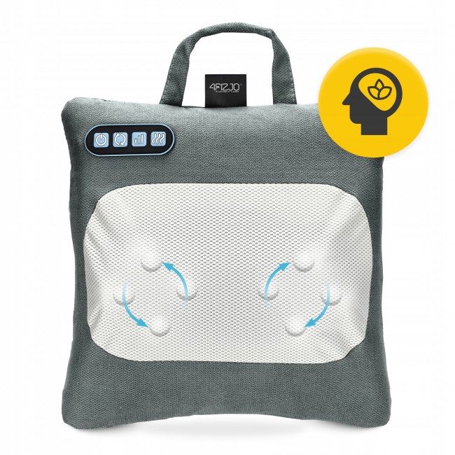 Подушка-массажер 4FIZJO Shiatsu Lite Black (P-5905973404136)