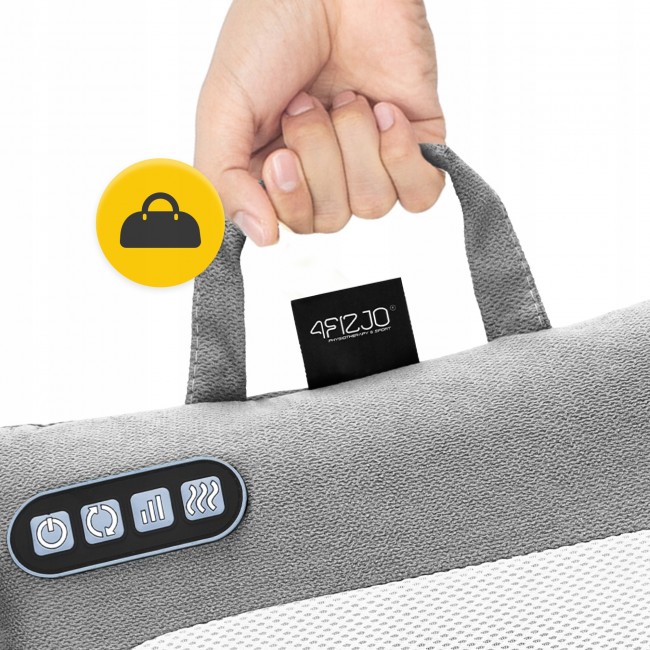 Подушка-массажер 4FIZJO Shiatsu Lite Black (P-5905973404136)