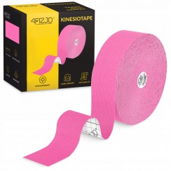 Стрічка кінезіологічна (кінезіо тейп) 4FIZJO 5 см x 31 м Sky Pink (P-5905973405553)