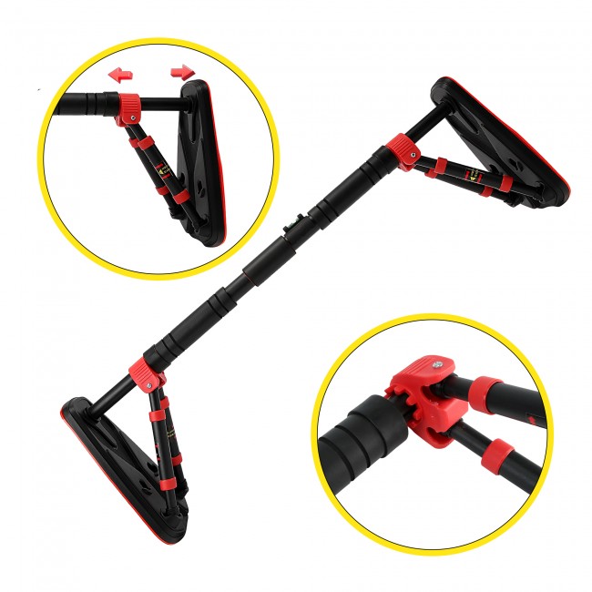 Турник раздвижной Cornix Elite+ 80-120 см XR-0294 Black/Red