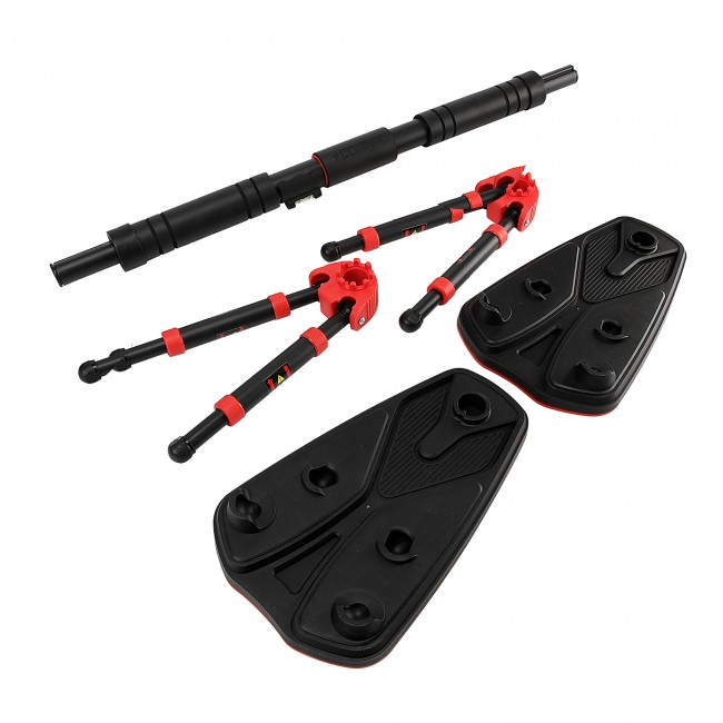 Турник раздвижной Cornix Elite+ 80-120 см XR-0294 Black/Red