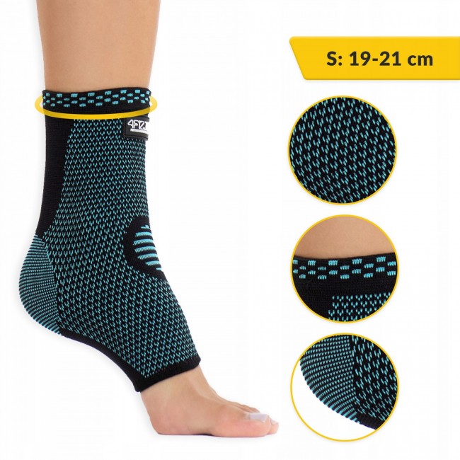 Фиксатор (бандаж) для голеностопа 4FIZJO 1 шт Size S (P-5907739318022)