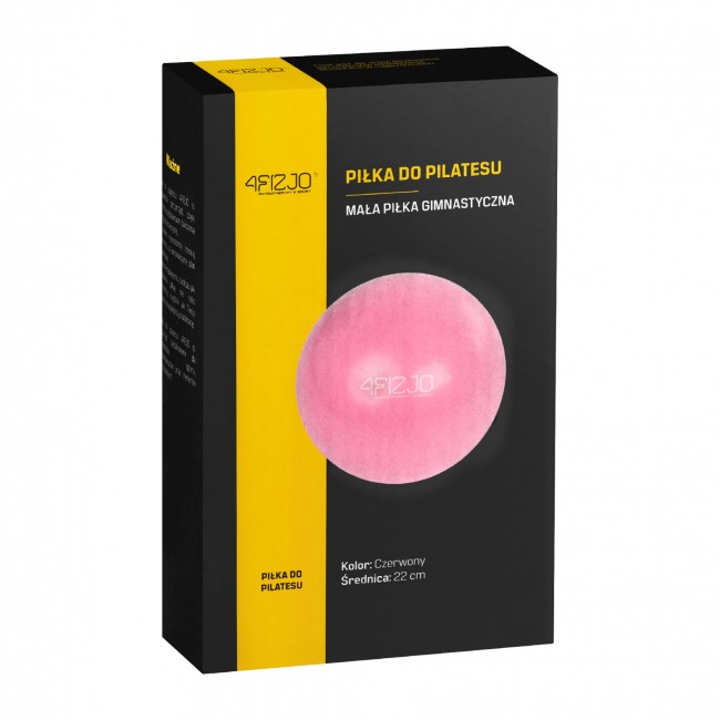 Мяч для пилатеса, йоги, реабилитации 4FIZJO 22 см Pink (P-5907739314482)