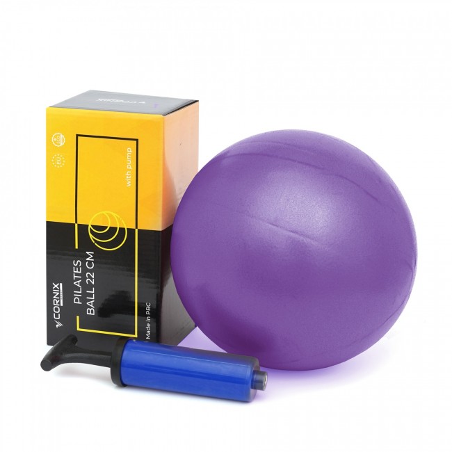 Мяч для пилатеса, йоги, реабилитации Cornix MiniGYMball 22 см XR-0225 Purple Мяч для пилатеса, йоги, реабилитации Cornix MiniGYMball 22 см XR-0225 Purple