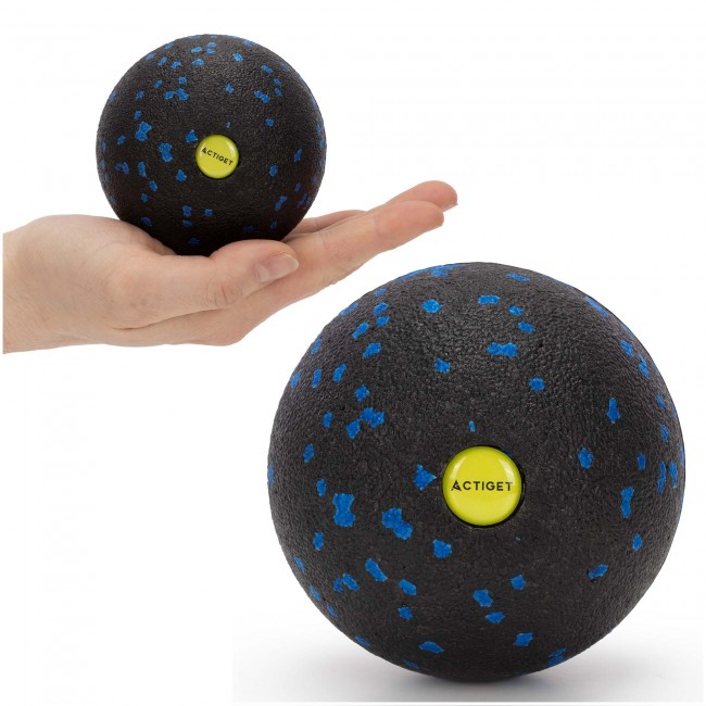 Массажный мяч Actiget EPP 8 см ACT0095 Black/Blue
