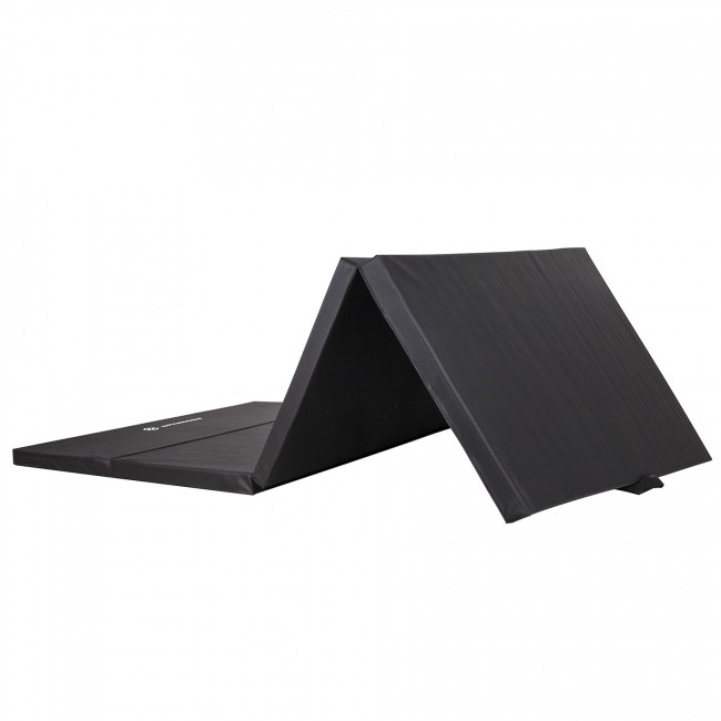 Мат гимнастический складной Springos 240 x 120 x 5 cм FA0065 Black