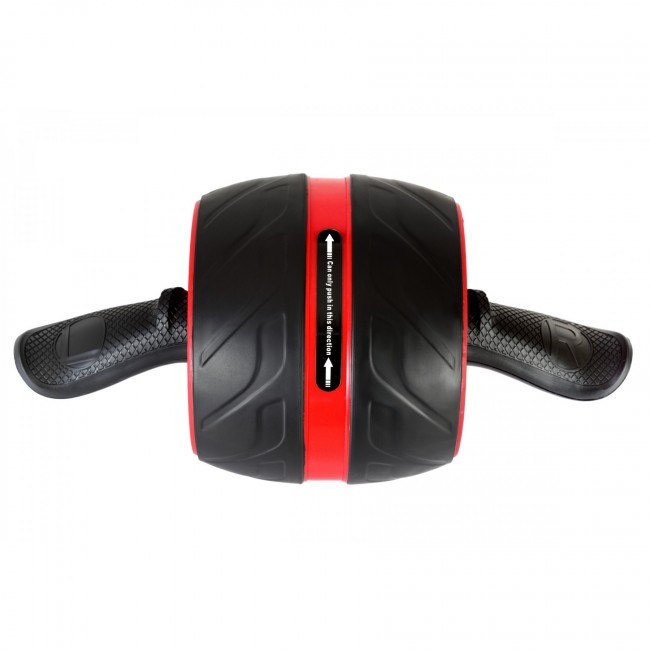 Ролик (гимнастическое колесо) для пресса Majestic Sport Ab Wheel с обратным механизмом GVA6006-L