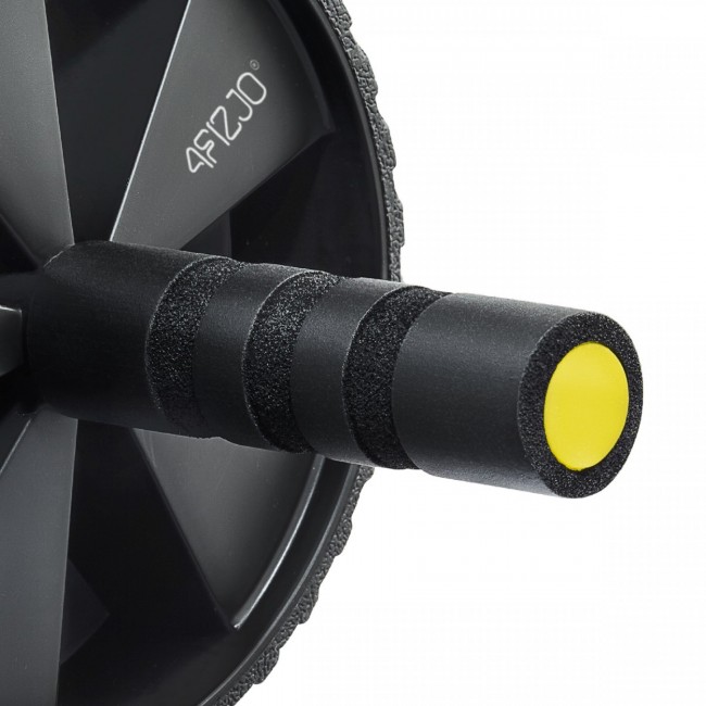 Ролик (гимнастическое колесо) для пресса 4FIZJO Ab Wheel Black/Yellow (P-5907739314840)