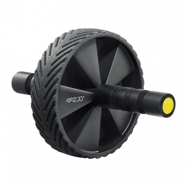 Ролик (гимнастическое колесо) для пресса 4FIZJO Ab Wheel Black/Yellow (P-5907739314840) Ролик (гимнастическое колесо) для пресса 4FIZJO Ab Wheel Black/Yellow (P-5907739314840)