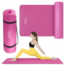 Коврик (мат) спортивный 4FIZJO NBR 180 x 60 x 1.5 см для йоги и фитнеса Pink (P-5905973405669)
