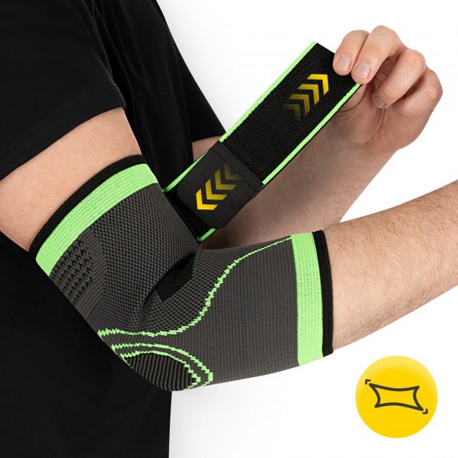 Фиксатор (бандаж) для локтевого сустава 4FIZJO Flex 1 шт Size S (P-5905973407359)