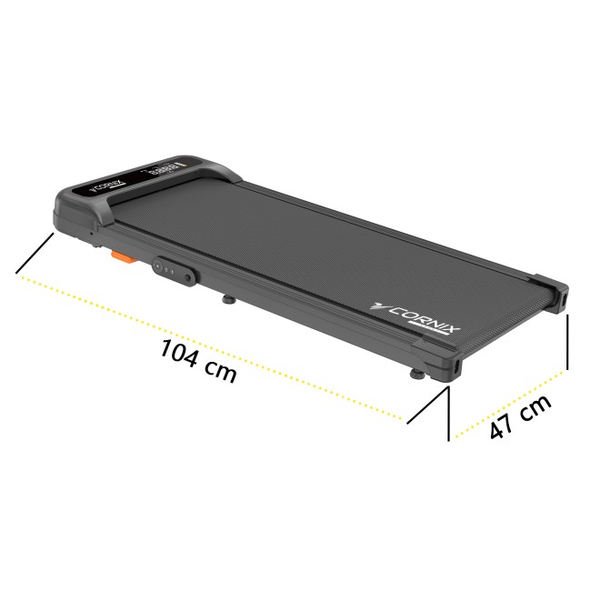 Бігова доріжка для ходьби Cornix Lexi Walking Pad із функцією вібрації Black