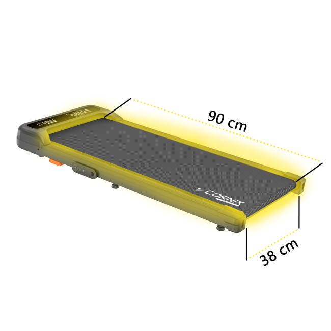 Бігова доріжка для ходьби Cornix Lexi Walking Pad із функцією вібрації Black