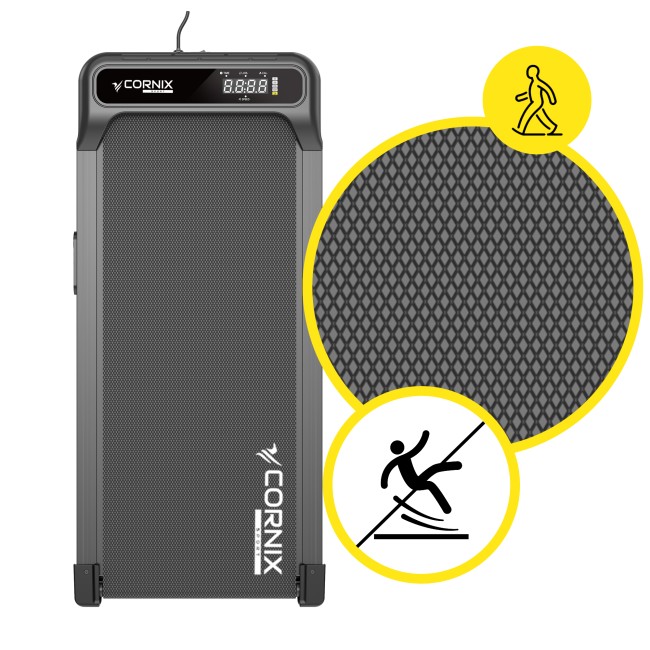Бігова доріжка для ходьби Cornix Lexi Walking Pad із функцією вібрації Black