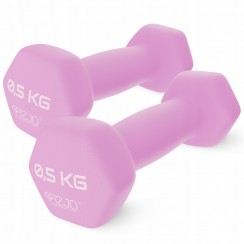 Гантелі для фітнесу вінілові 4FIZJO Classic 2 x 0.5 кг (P-5907739311948)