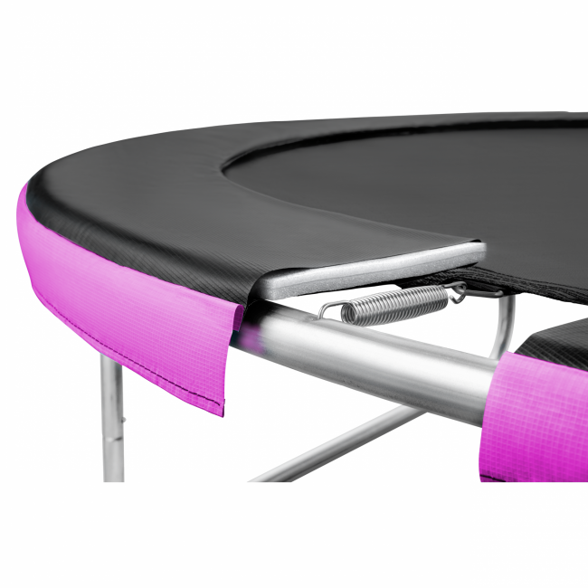 Батут с внешней сеткой 4FIZJO Classic 8FT 252 см 4FJ0305 Black/Pink