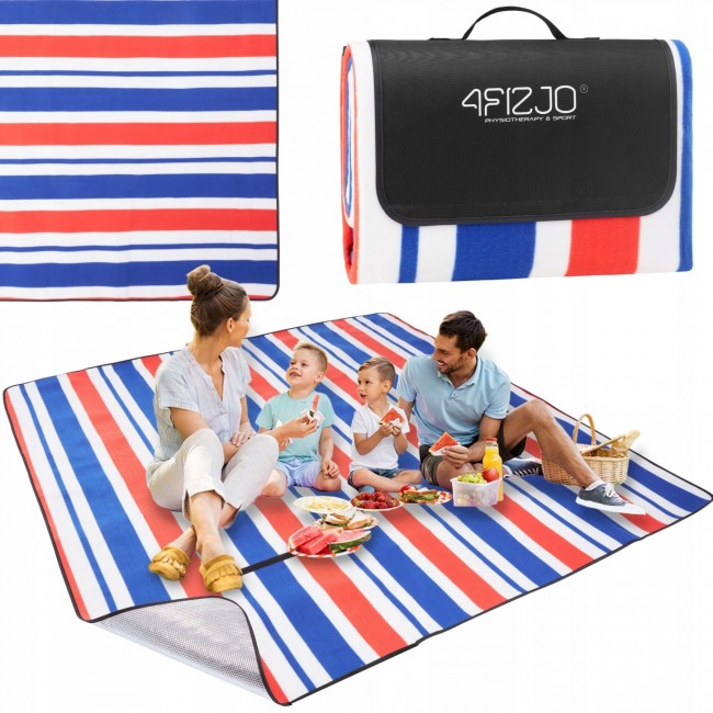 Килимок для пікніка та кемпінгу 4FIZJO 200 x 200 см складний (P-5907739317186) Килимок для пікніка та кемпінгу 4FIZJO 200 x 200 см складний (P-5907739317186)