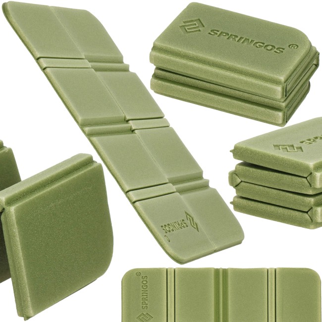 Сидіння туристичне Springos XPE 37.5 x 28 x 0.6 см складане PM0012 Green