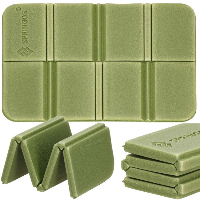 Сидіння туристичне Springos XPE 37.5 x 28 x 0.6 см складане PM0012 Green