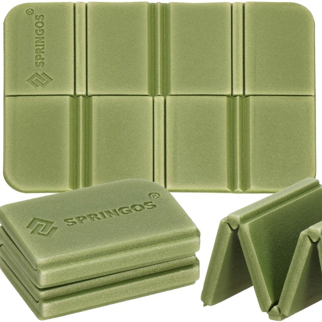 Сидіння туристичне Springos XPE 37.5 x 28 x 0.6 см складане PM0012 Green