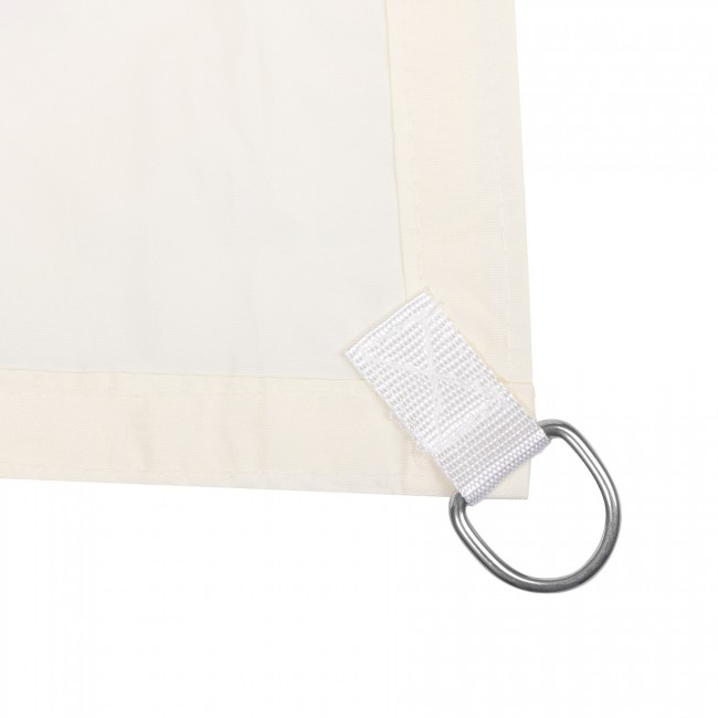 Тент-парус теневой для дома, сада и туризма Springos 4 x 2 м SN1036 Light Yellow