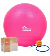 М'яч для фітнесу (фітбол) Majestic Sport 75 см Anti-Burst GVP5028/P рожевий