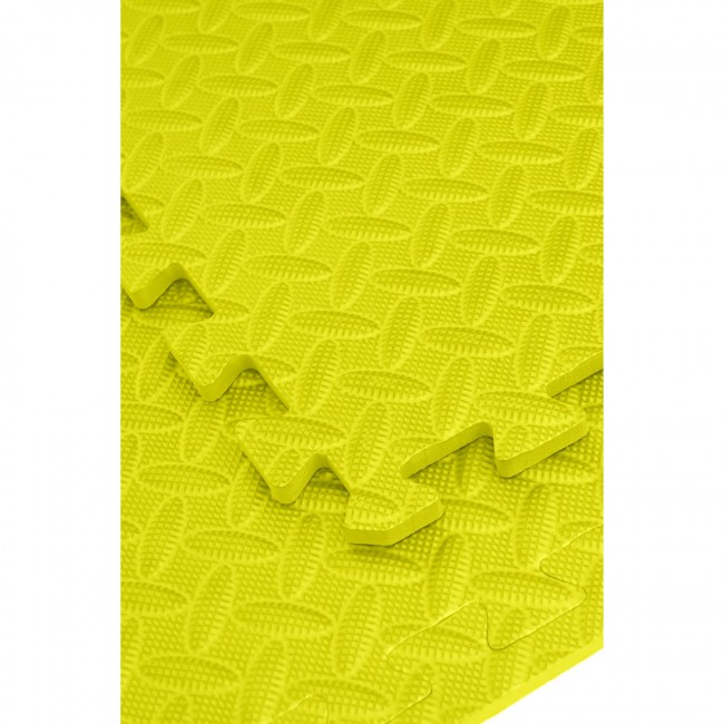 Мат-пазл (ласточкин хвост) Cornix Mat Puzzle EVA 120 x 120 x 1 cм XR-0236 Yellow