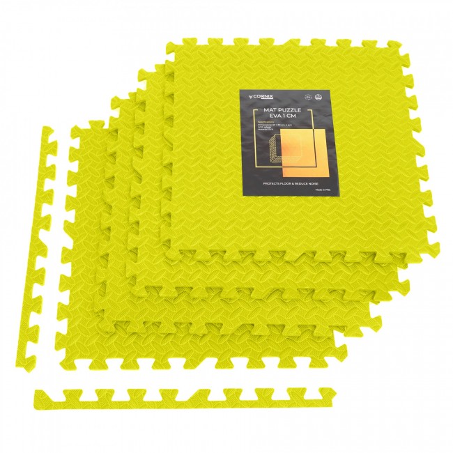Мат-пазл (ласточкин хвост) Cornix Mat Puzzle EVA 120 x 120 x 1 cм XR-0236 Yellow Мат-пазл (ласточкин хвост) Cornix Mat Puzzle EVA 120 x 120 x 1 cм XR-0236 Yellow