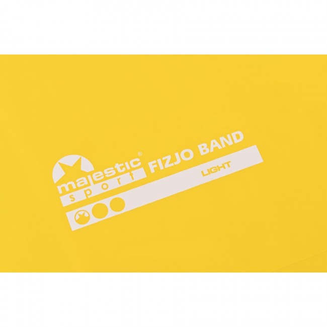 Стрічка-еспандер Majestic Sport FizjoBand 200 х 15 см для спорту та реабілітації 2-4 кг 34750