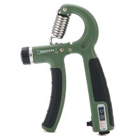 Еспандер кистьовий пружинний Cornix 5-60 кг з регульованим навантаженням та лічильником XR-0261 Navy Green/Black