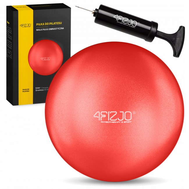 Мяч для пилатеса, йоги, реабилитации 4FIZJO 22 см Red (P-5907739310538) Мяч для пилатеса, йоги, реабилитации 4FIZJO 22 см Red (P-5907739310538)