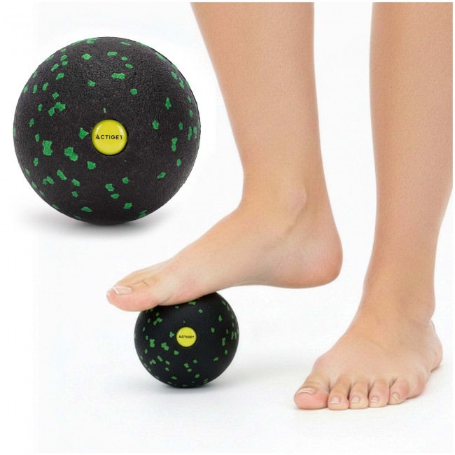 Массажный мяч Actiget EPP 8 см ACT0096 Black/Green