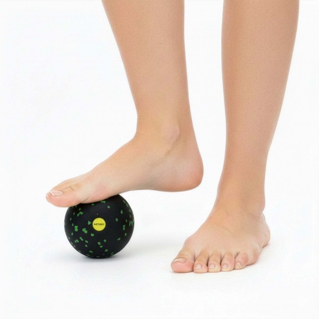Массажный мяч Actiget EPP 8 см ACT0096 Black/Green