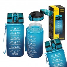 Бутылка для воды спортивная 4FIZJO 500 мл Sky Blue/Blue (P-5905973400732)