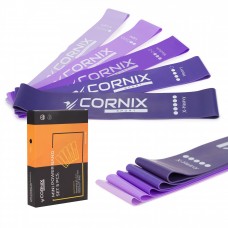 Гумки для фітнесу Cornix Mini Power Band набір 5 шт 1-20 кг XR-0253
