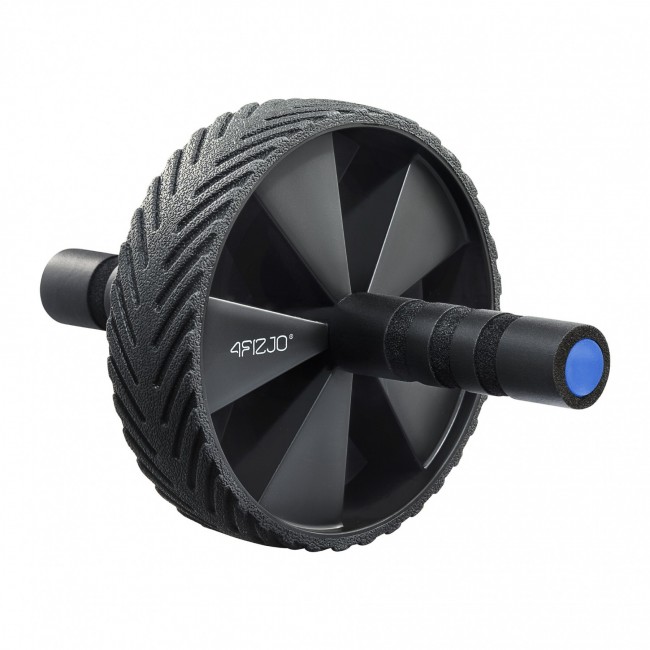Ролик (гімнастичне колесо) для преса 4FIZJO Ab Wheel Black/Blue (P-5907739314857) Ролик (гімнастичне колесо) для преса 4FIZJO Ab Wheel Black/Blue (P-5907739314857)