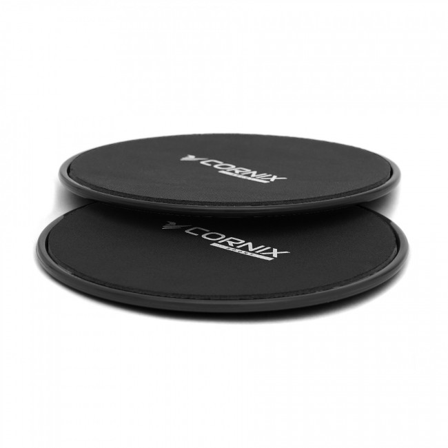 Диски-слайдеры для скольжения (глайдинга) Cornix Sliding Disc 2 шт XR-0178 Black
