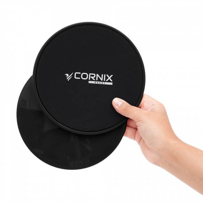 Диски-слайдеры для скольжения (глайдинга) Cornix Sliding Disc 2 шт XR-0178 Black
