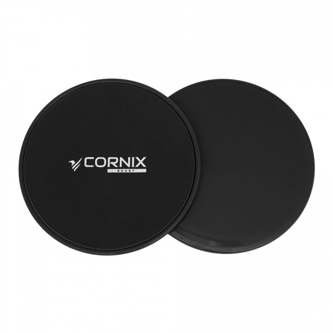 Диски-слайдеры для скольжения (глайдинга) Cornix Sliding Disc 2 шт XR-0178 Black Диски-слайдеры для скольжения (глайдинга) Cornix Sliding Disc 2 шт XR-0178 Black