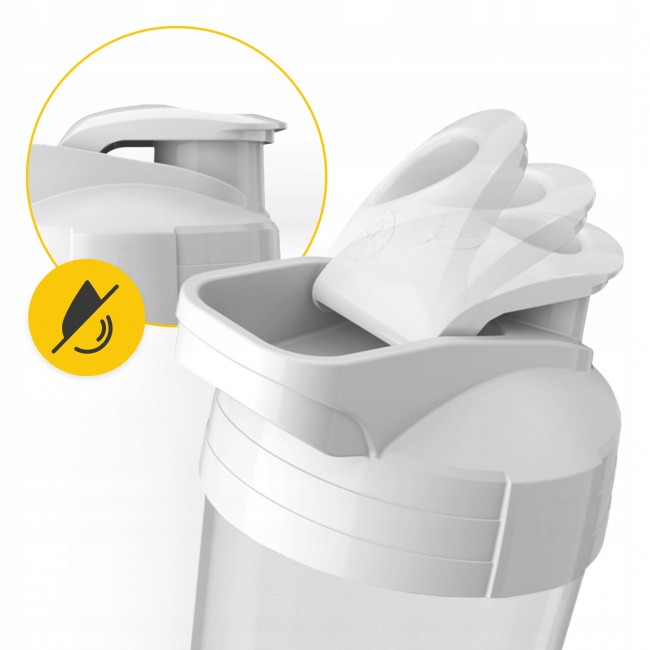 Шейкер спортивный 4FIZJO Ultra 700 мл White (P-5905973407083)