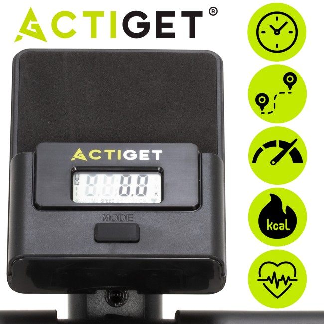 Велотренажер магнітний Actiget Actibike ACT0174 Black