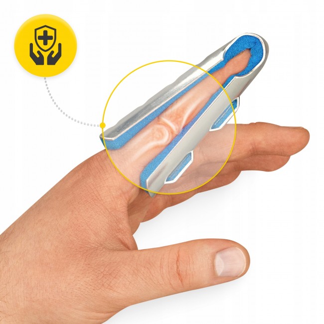 Фіксатор (бандаж) для пальця руки 4FIZJO MED 1 шт Size L (P-5905973407410)