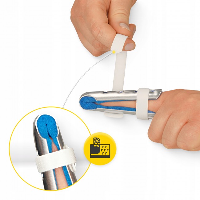 Фіксатор (бандаж) для пальця руки 4FIZJO MED 1 шт Size L (P-5905973407410)