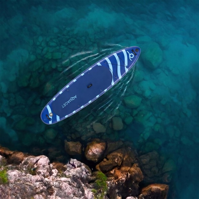 Надувная SUP доска (САП борд) Aquaget 350 см с веслом AQ0041 Blue