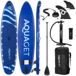 Надувна SUP дошка (САП борд) Aquaget 350 см з веслом AQ0041 Blue