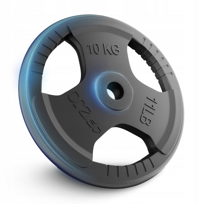 Диск металлический 4FIZJO 2 x 10 кг 26 мм Black (P-5905973401388)