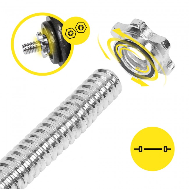 Гриф для штанги прямої Cornix 180 см 25 мм XR-0412